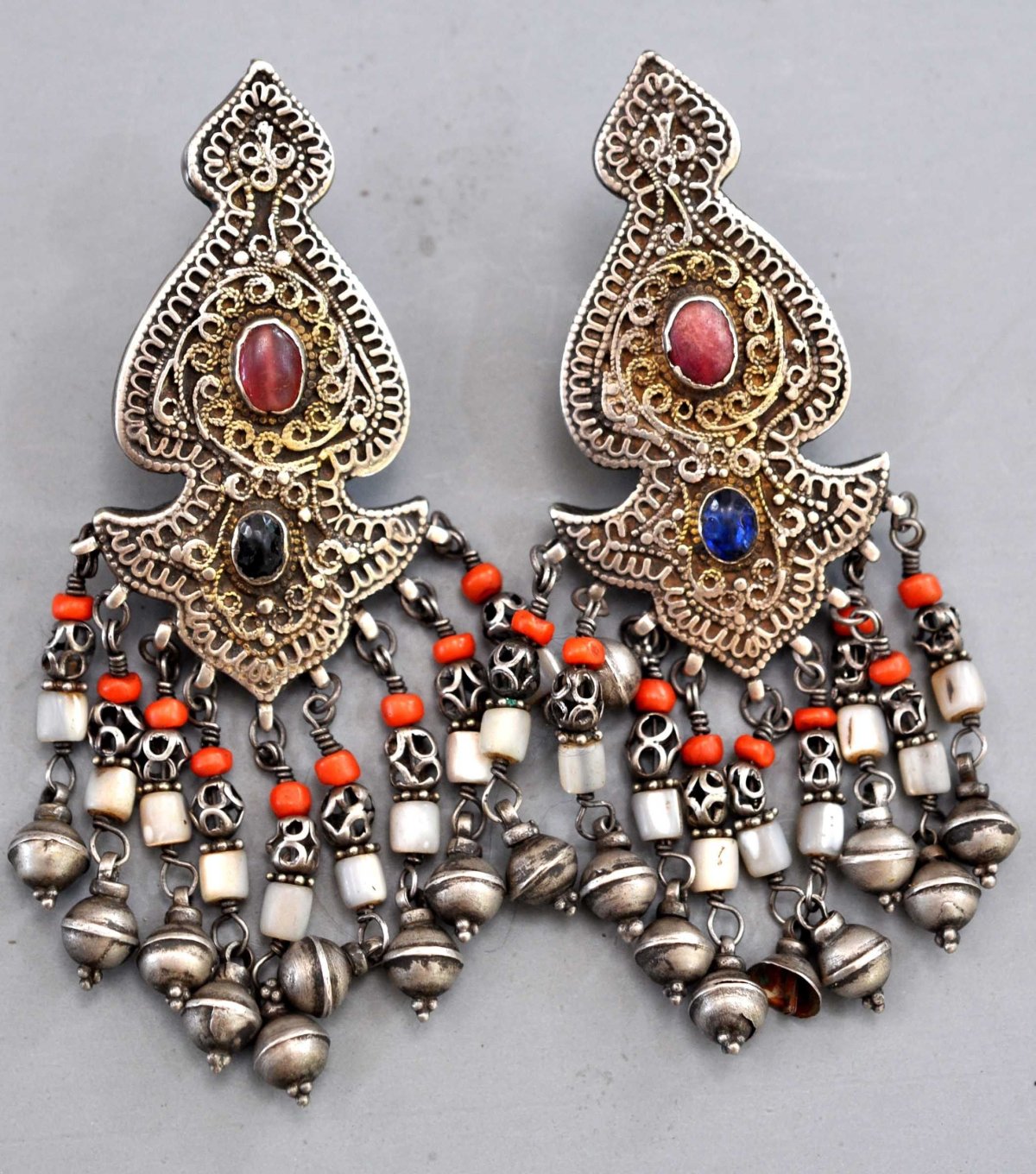 Берберские национальные украшения серьги