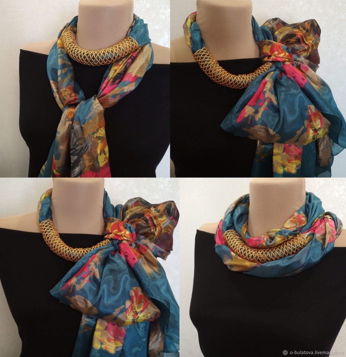 Украшения для шарфов и платков