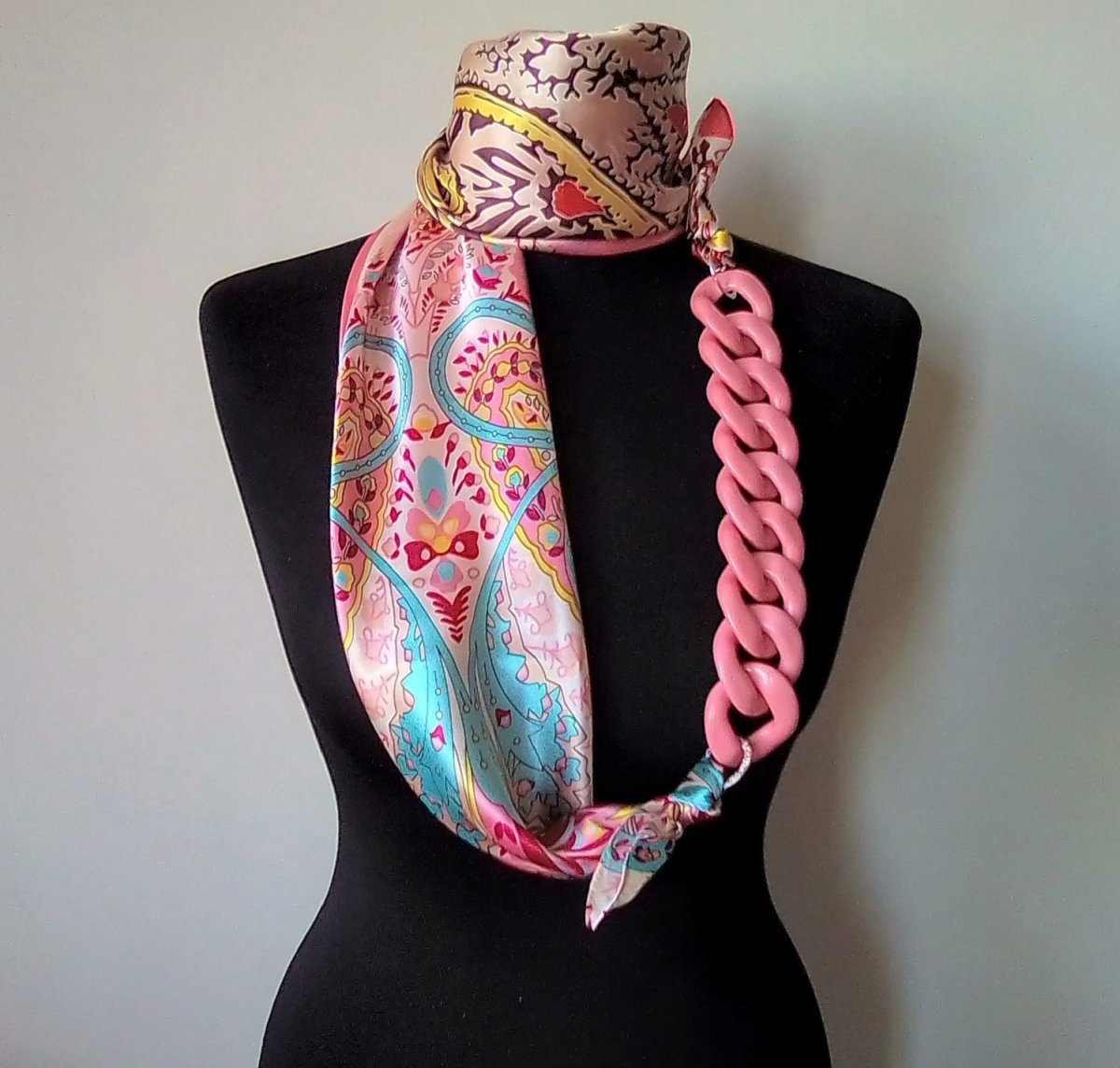 Украшения из платков