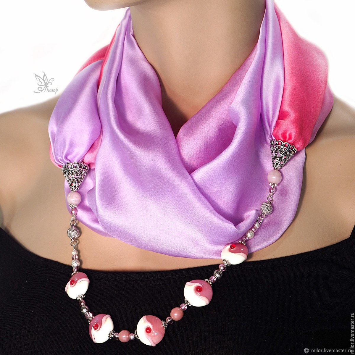 Платок ожерелье