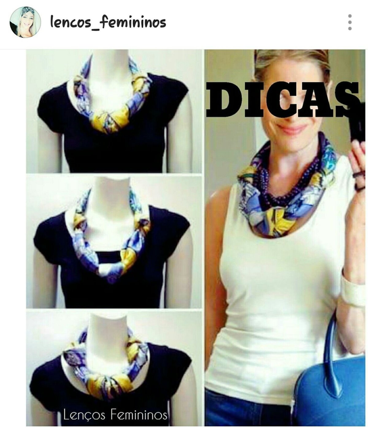 Украшение платья платком