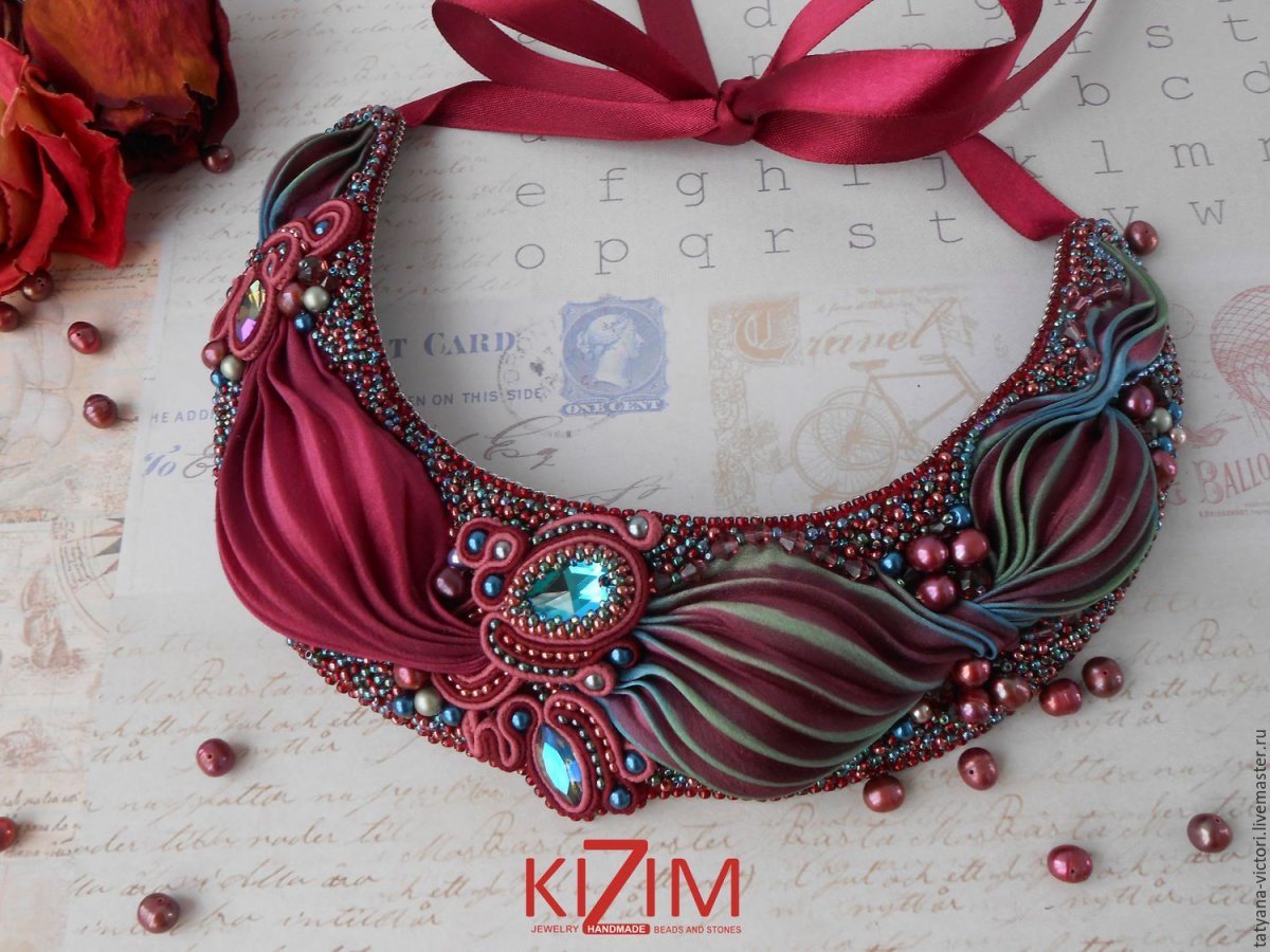 Бижутерия в японском стиле шибори