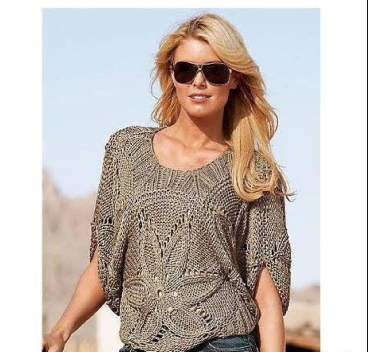 Модныевязагые кофты лето