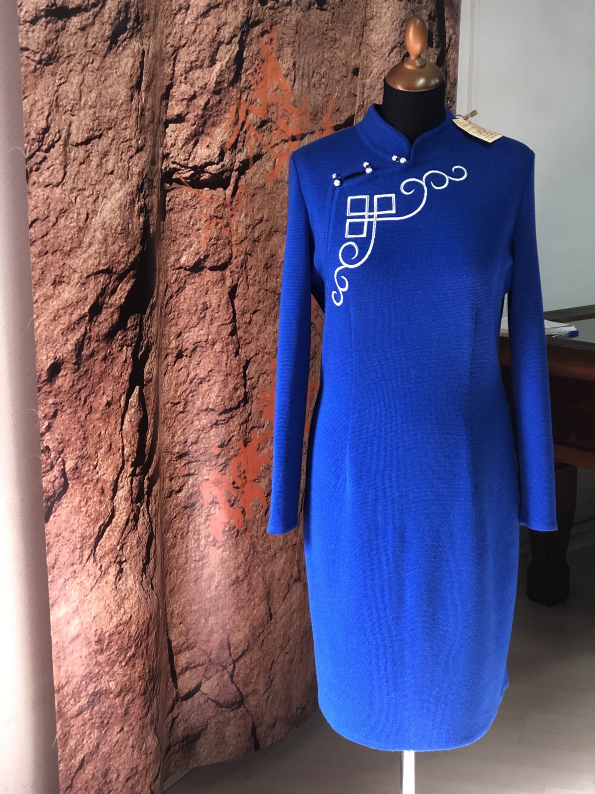 Стилизованное бурятское платье для женщины