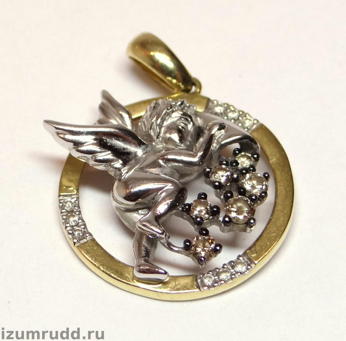 Водолей украшение из золота