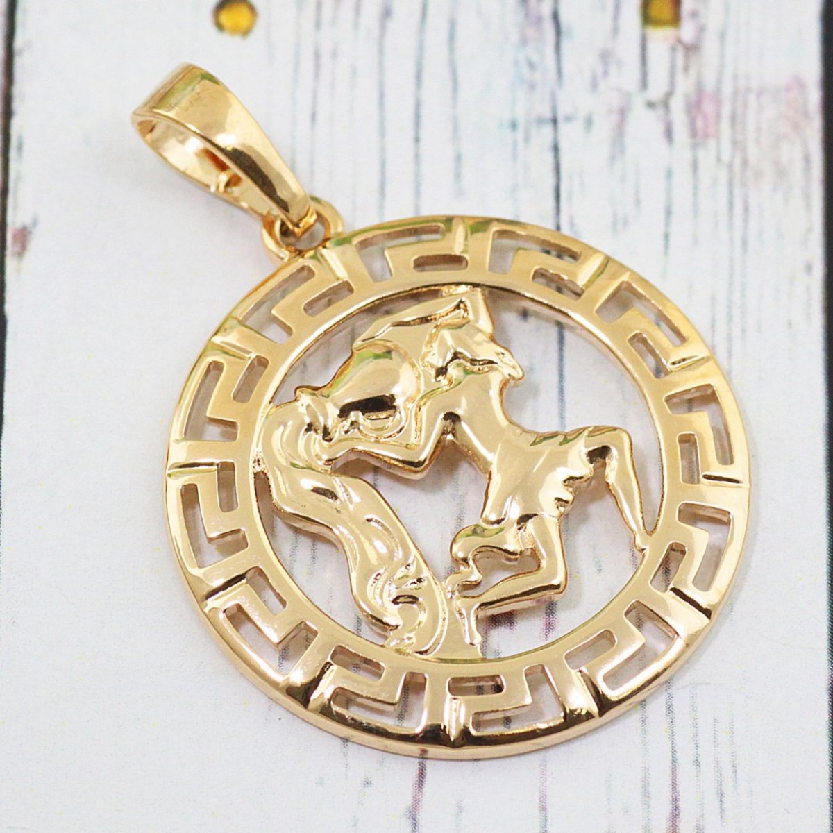 Подвеска Водолей 585 золото