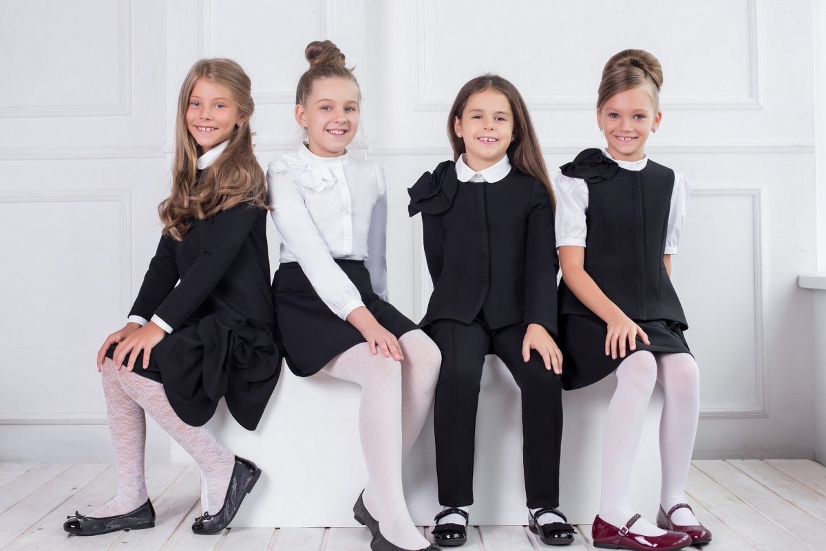 Деловой стиль одежды в школе для девочек