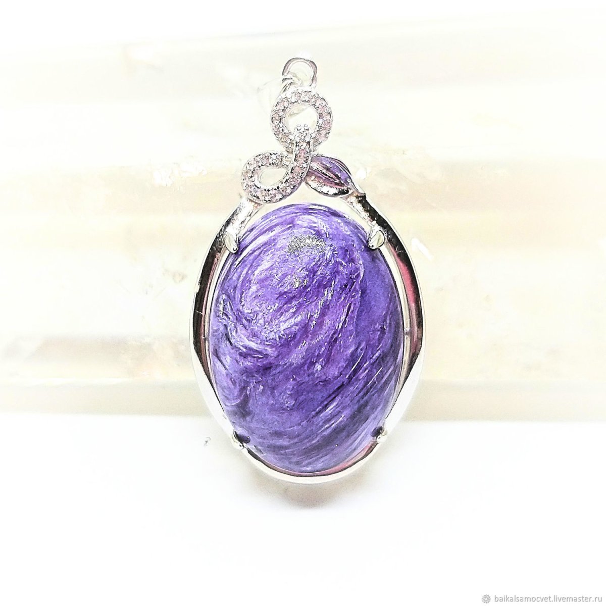 Сильвер ювелирная фабрика изделия с чароитом