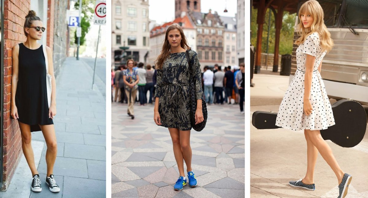 Обувь к платью без каблука