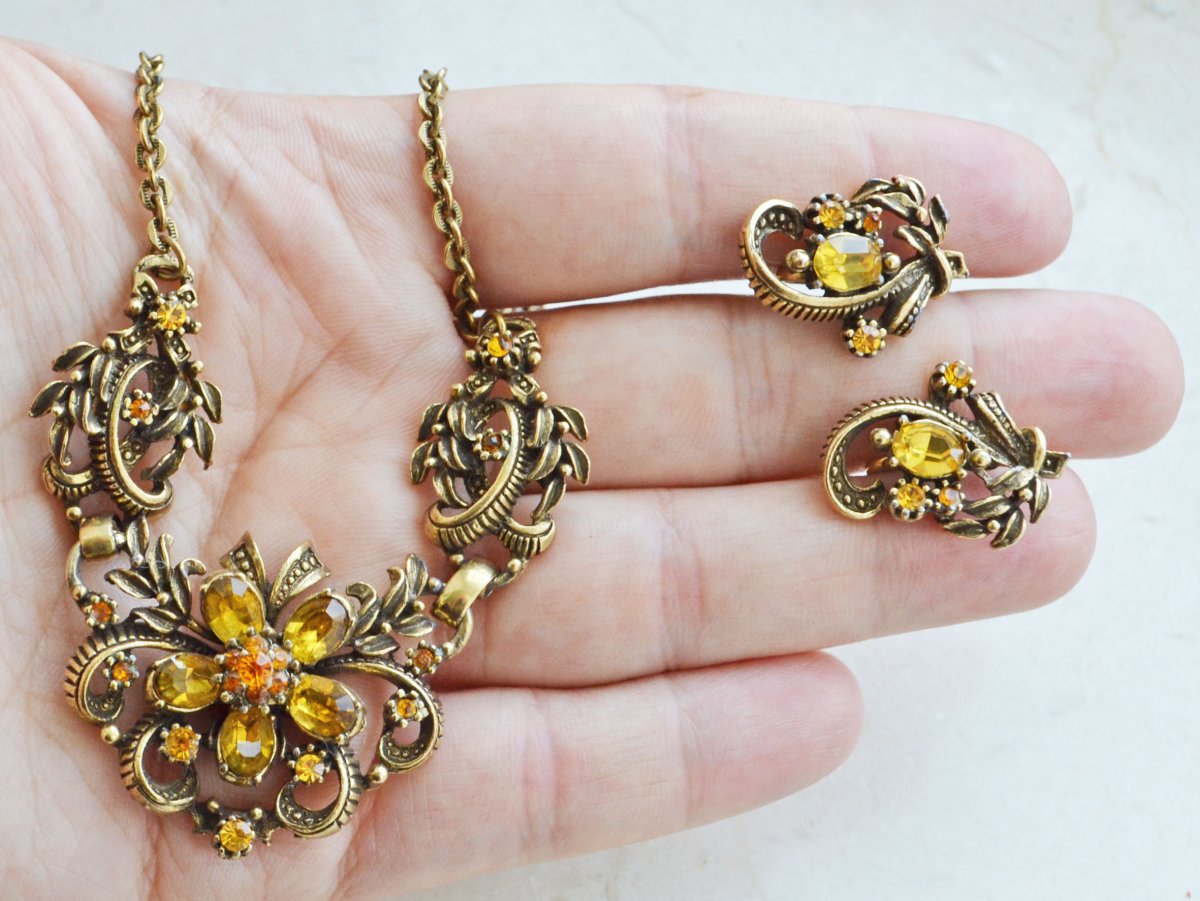 Серьги с рубином 585 проба Советский Союз