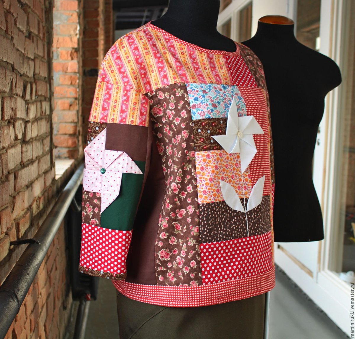 Марсия Хорн пэчворк одежда