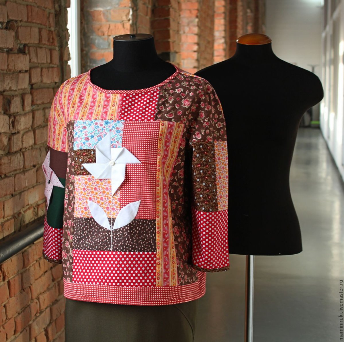 Марсия Хорн пэчворк одежда