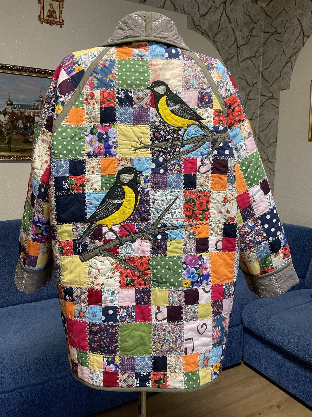 Туника в стиле пэчворк