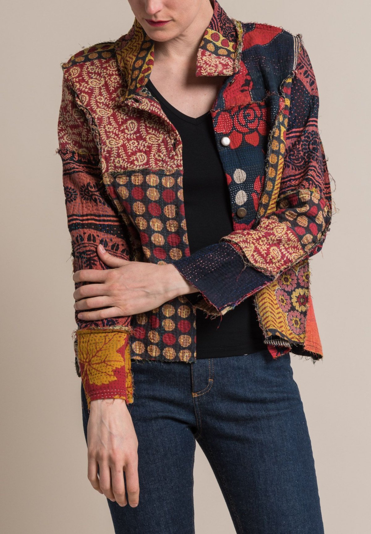 Лоскутный жакет