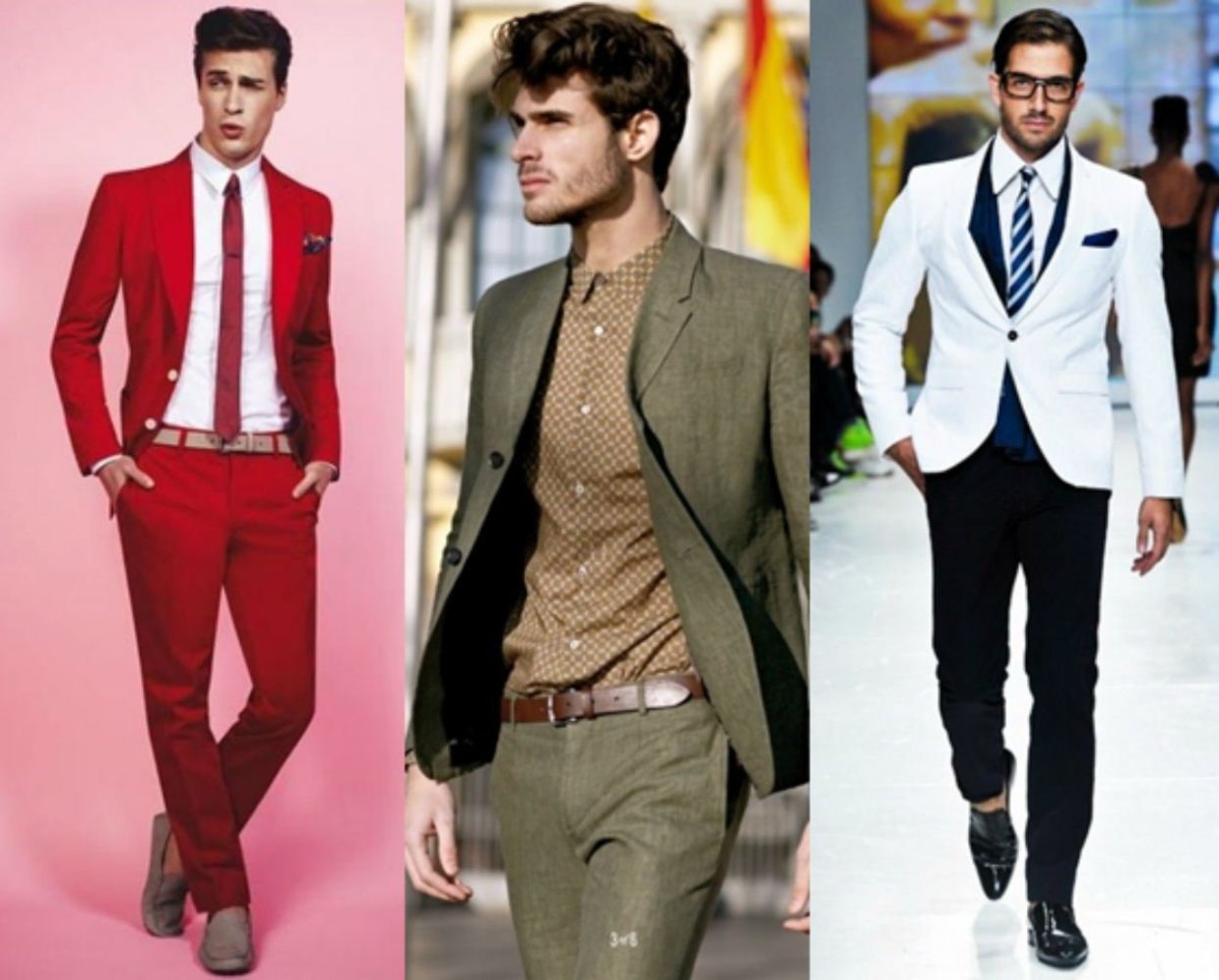 Прикольная одежда парней на выпускной