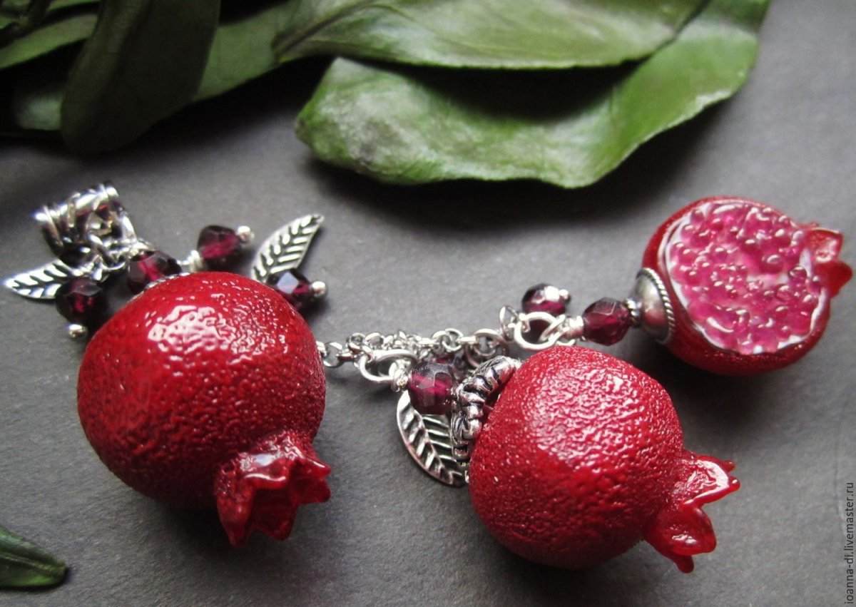 Гранат пироп изделия