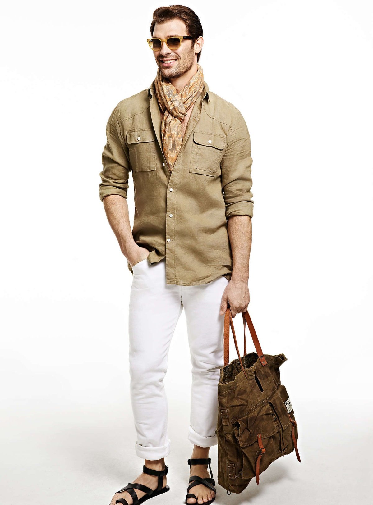 Стиль сафари в мужской одежде