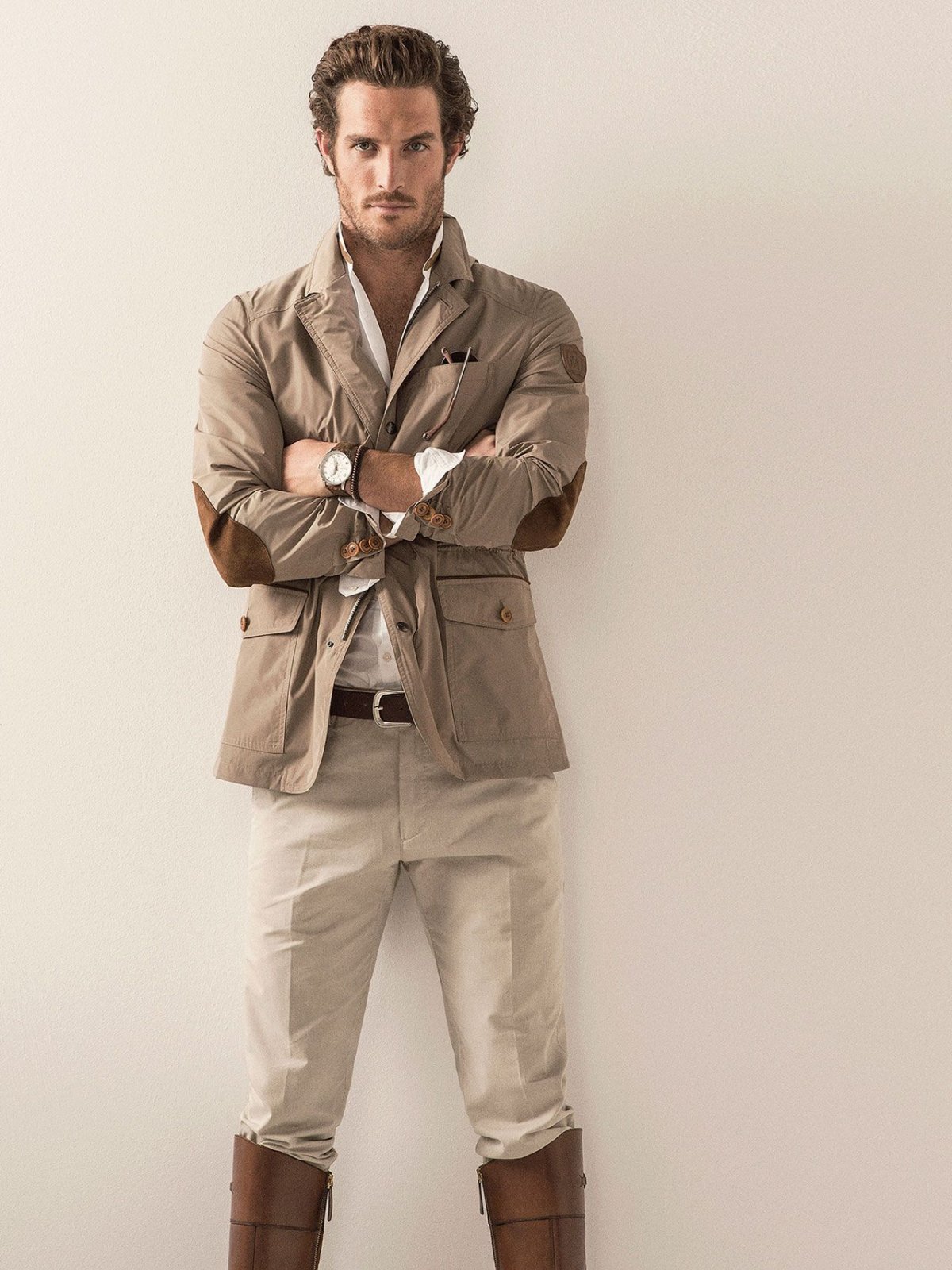 Жакет сафари мужской