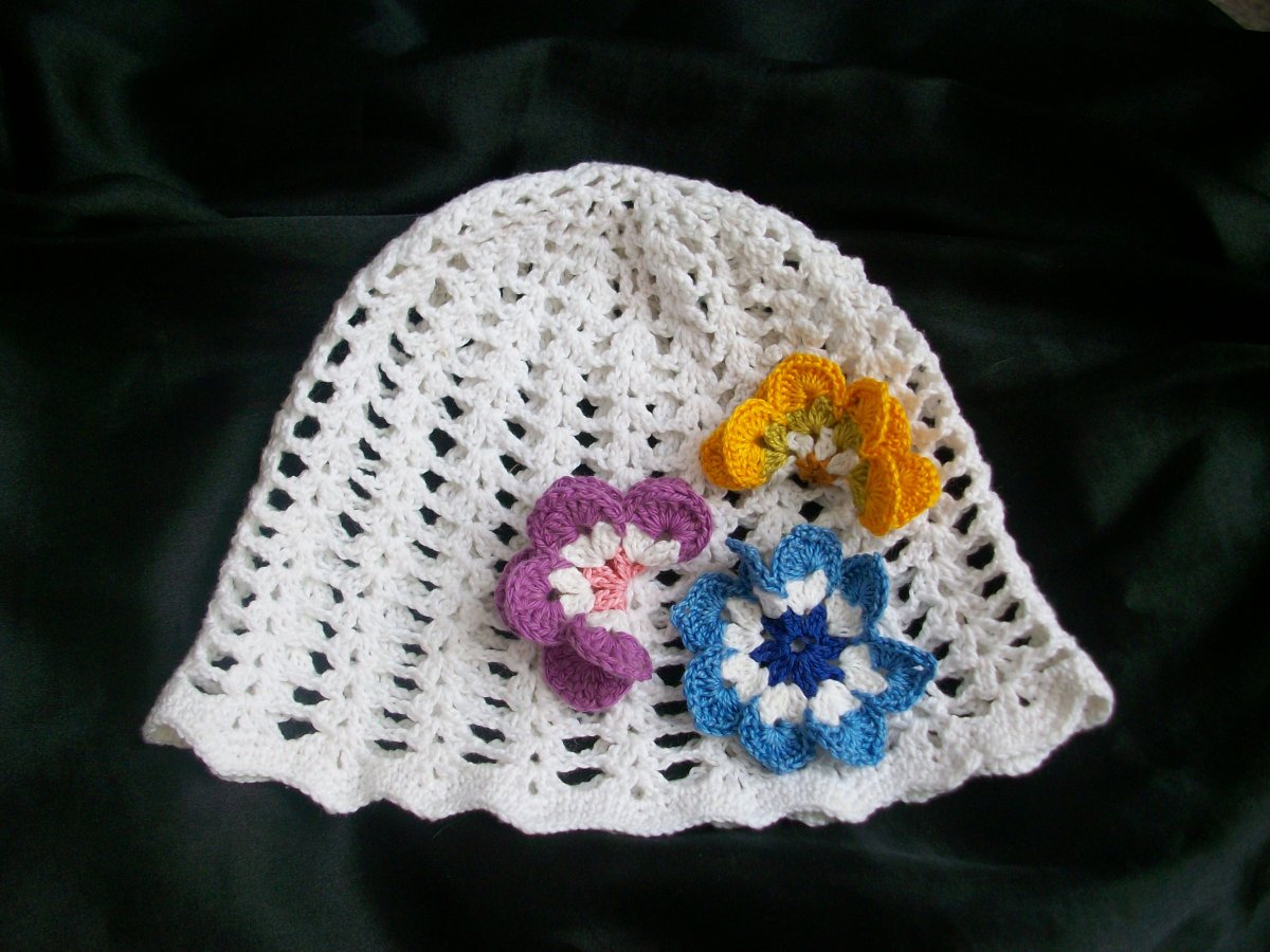 Вязание крючком розочки