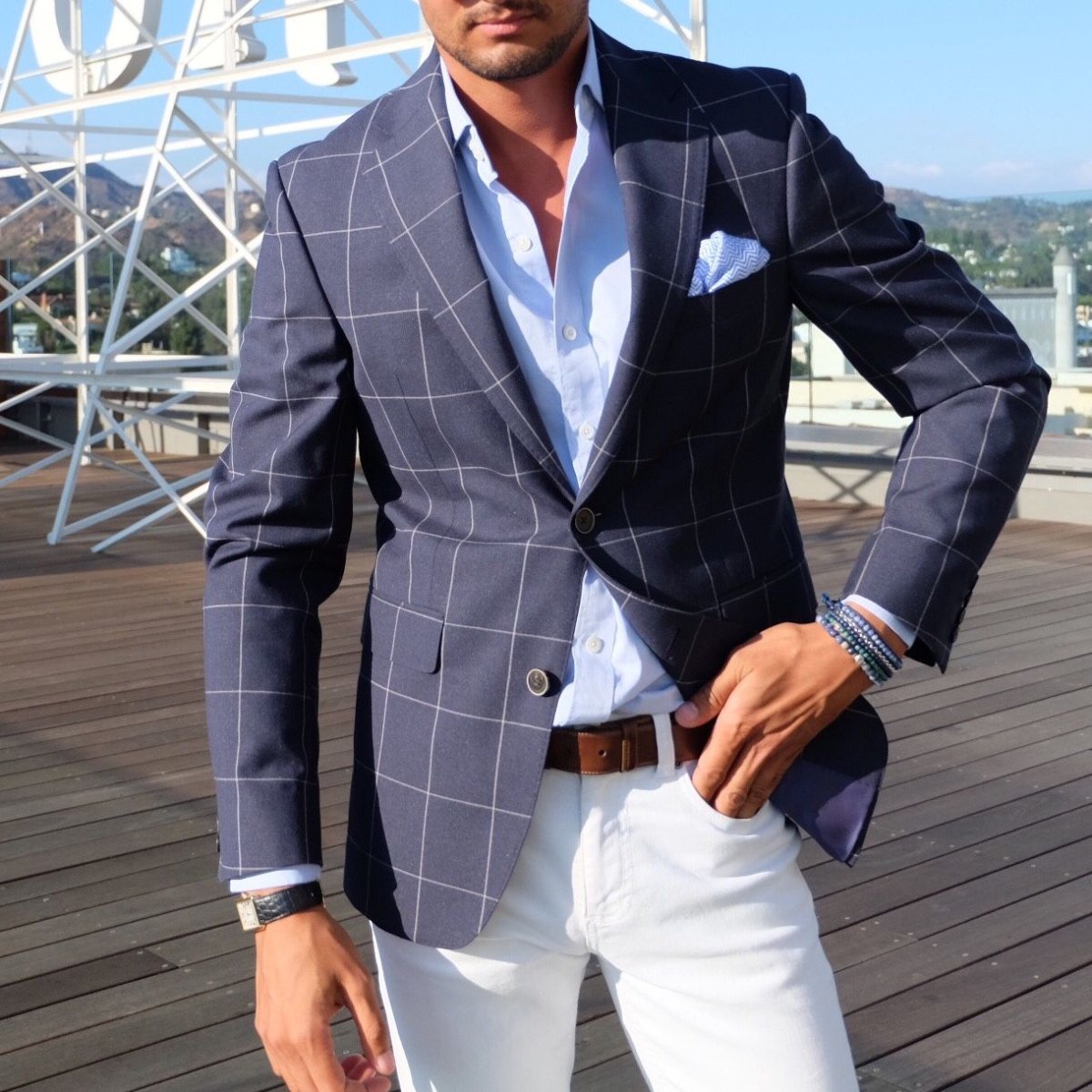 Классический летний стиль мужской