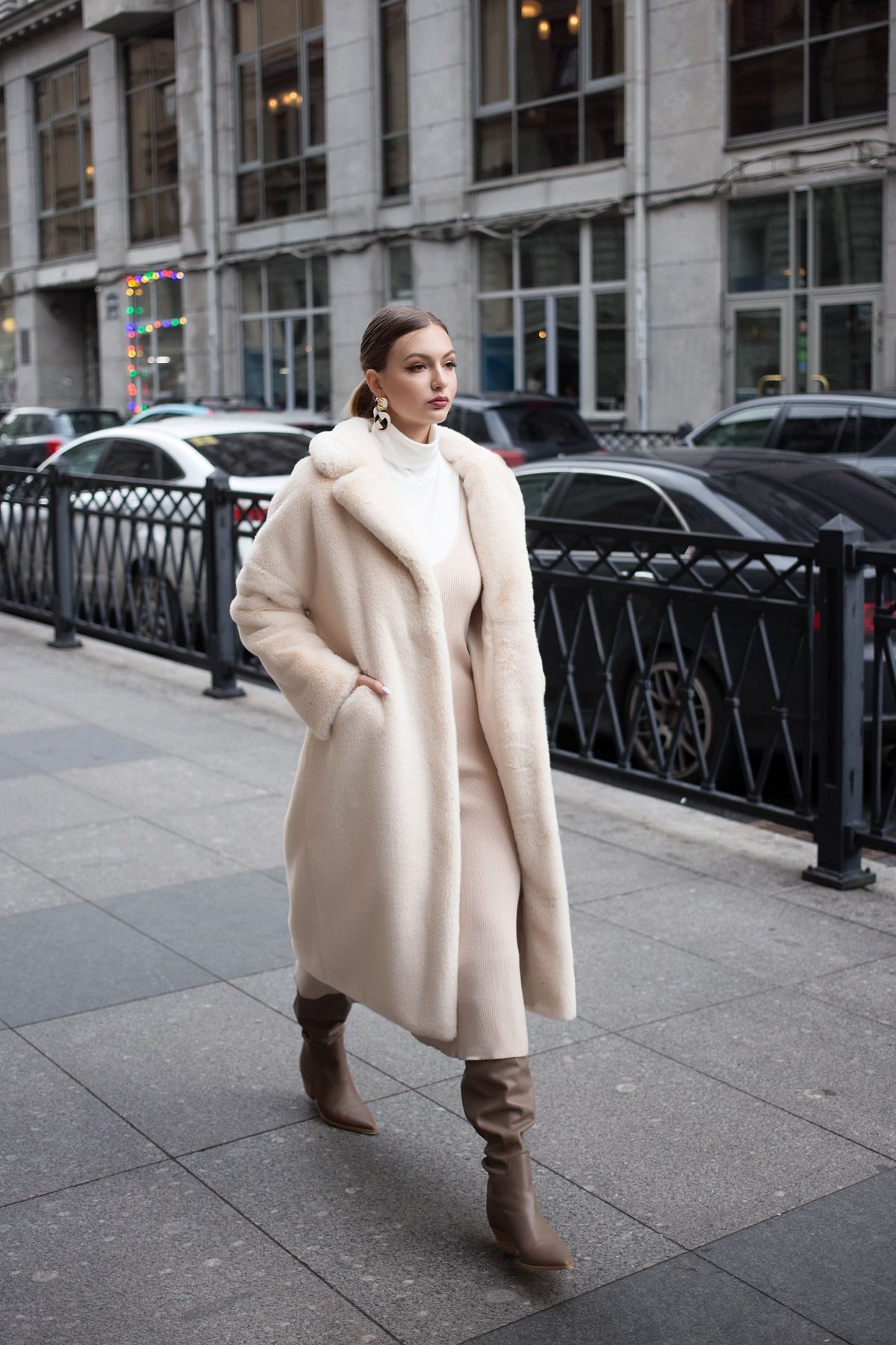 Шуба Чебурашка Street Style 2020