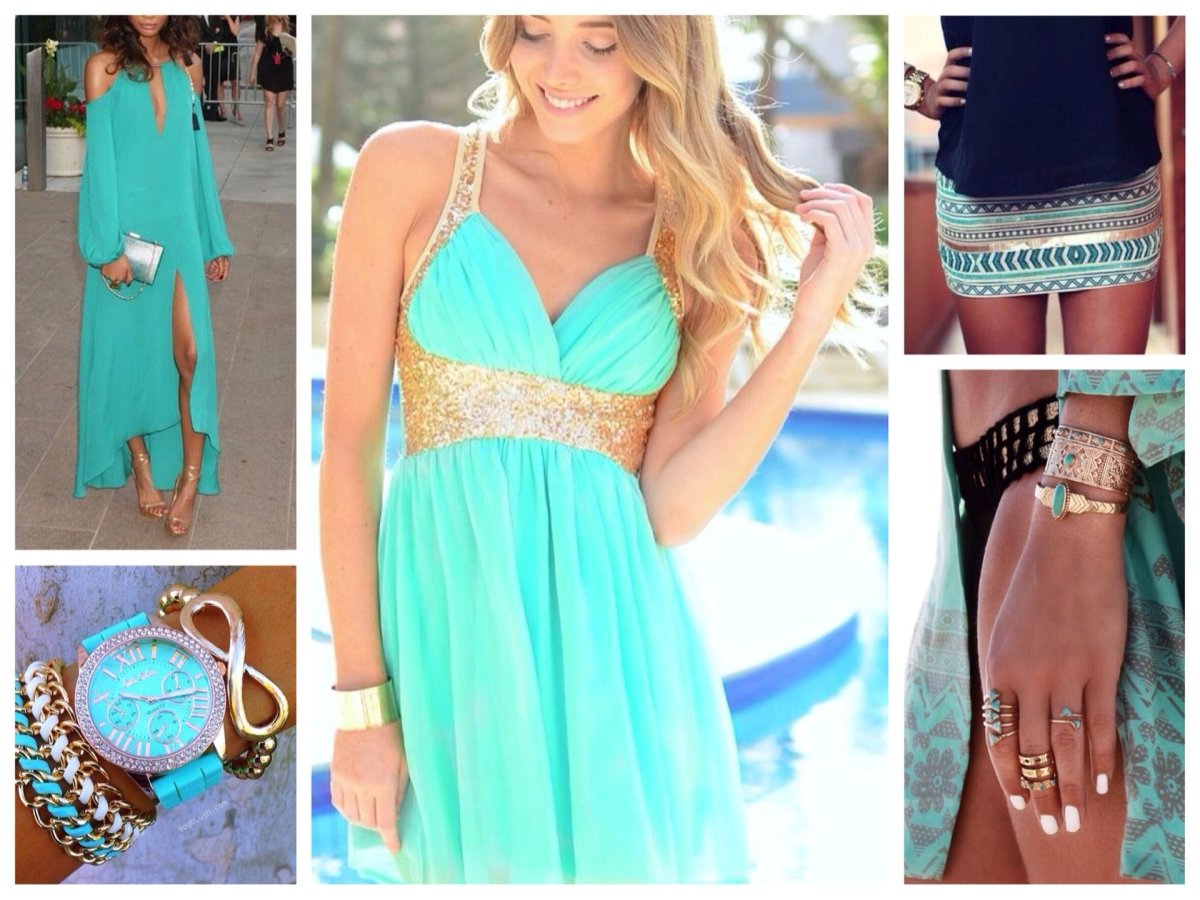 Брошь из бисера синяя