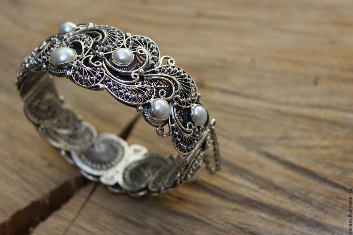 Филигрань серебро Кубачи