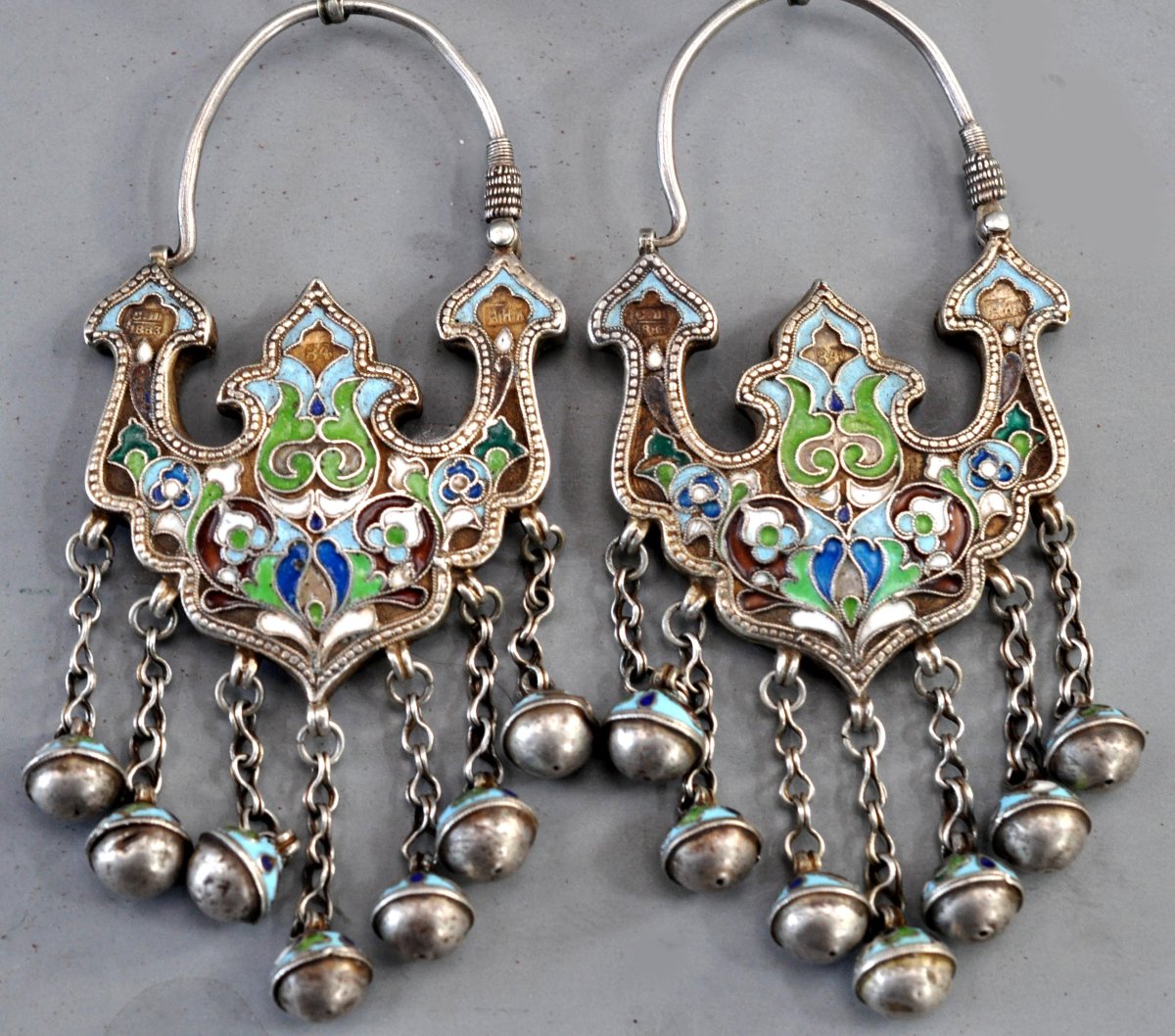 Серьги татарские национальные