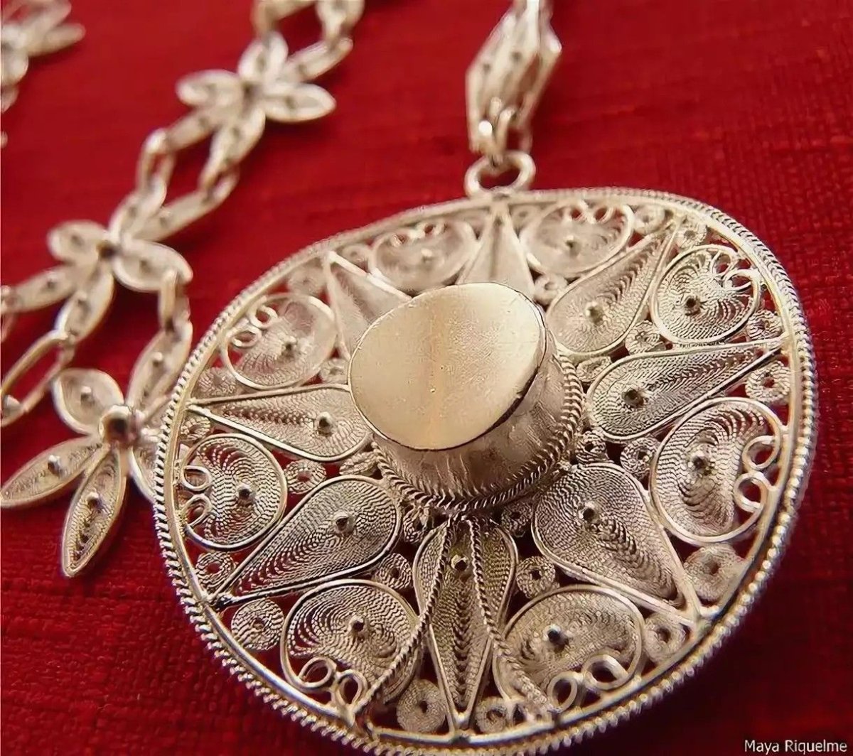 Скань филигрань Дагестанская