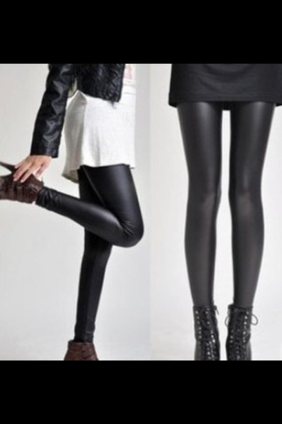 Луки с черным джинсамт