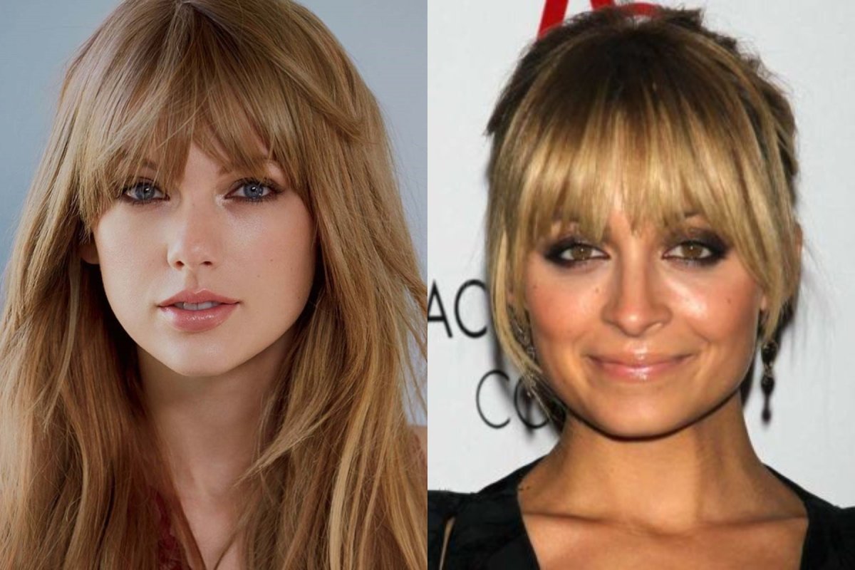 Челка ласточкин хвост