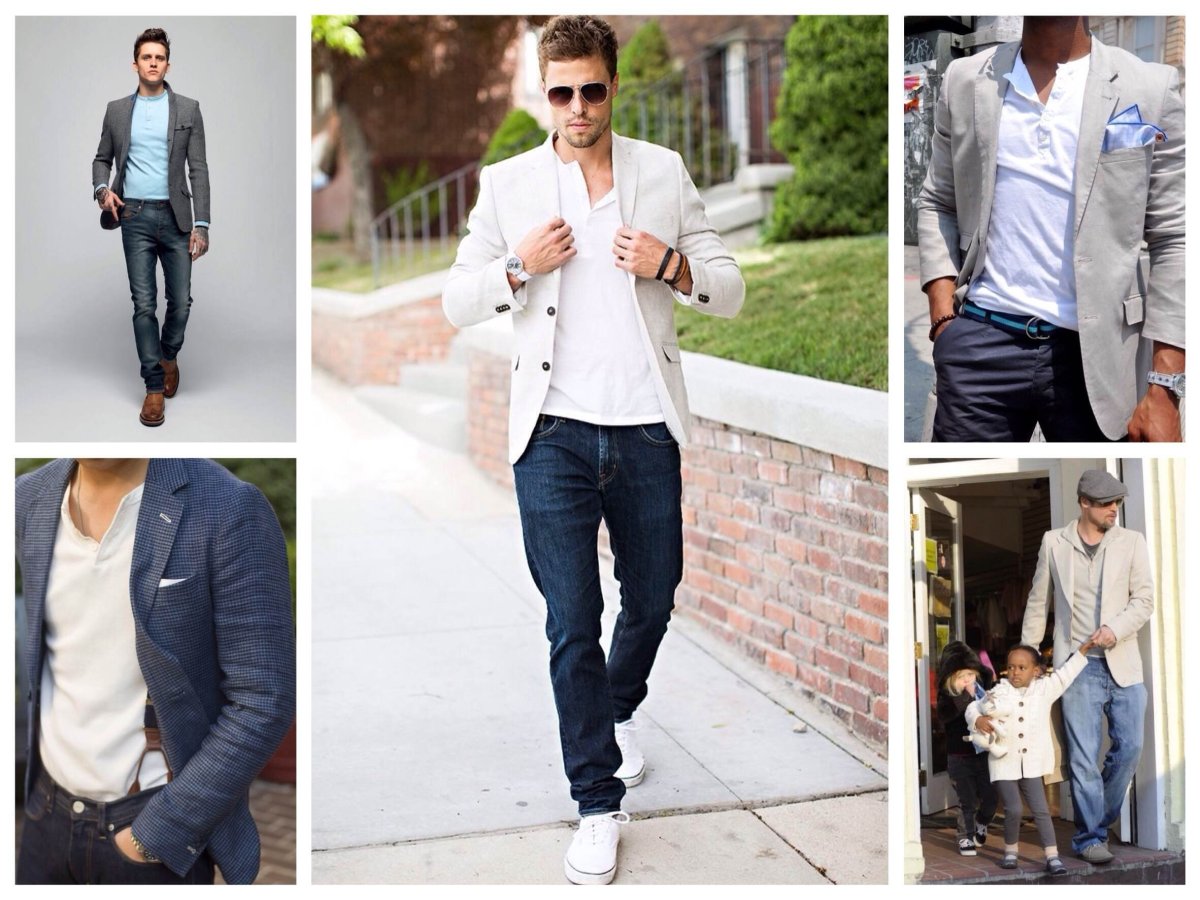 Мужской стиль джинсы