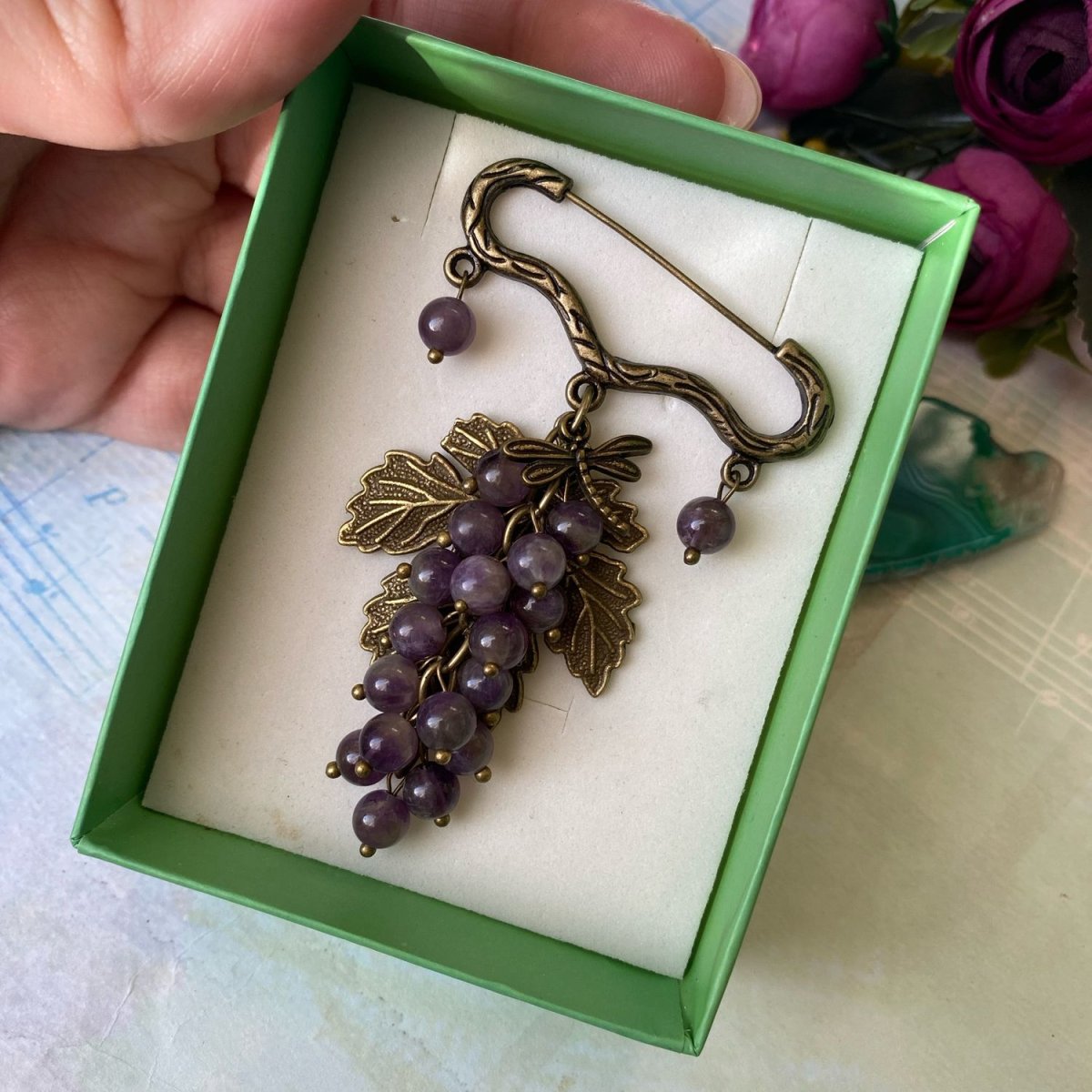 Кулон янтарь (2-5)