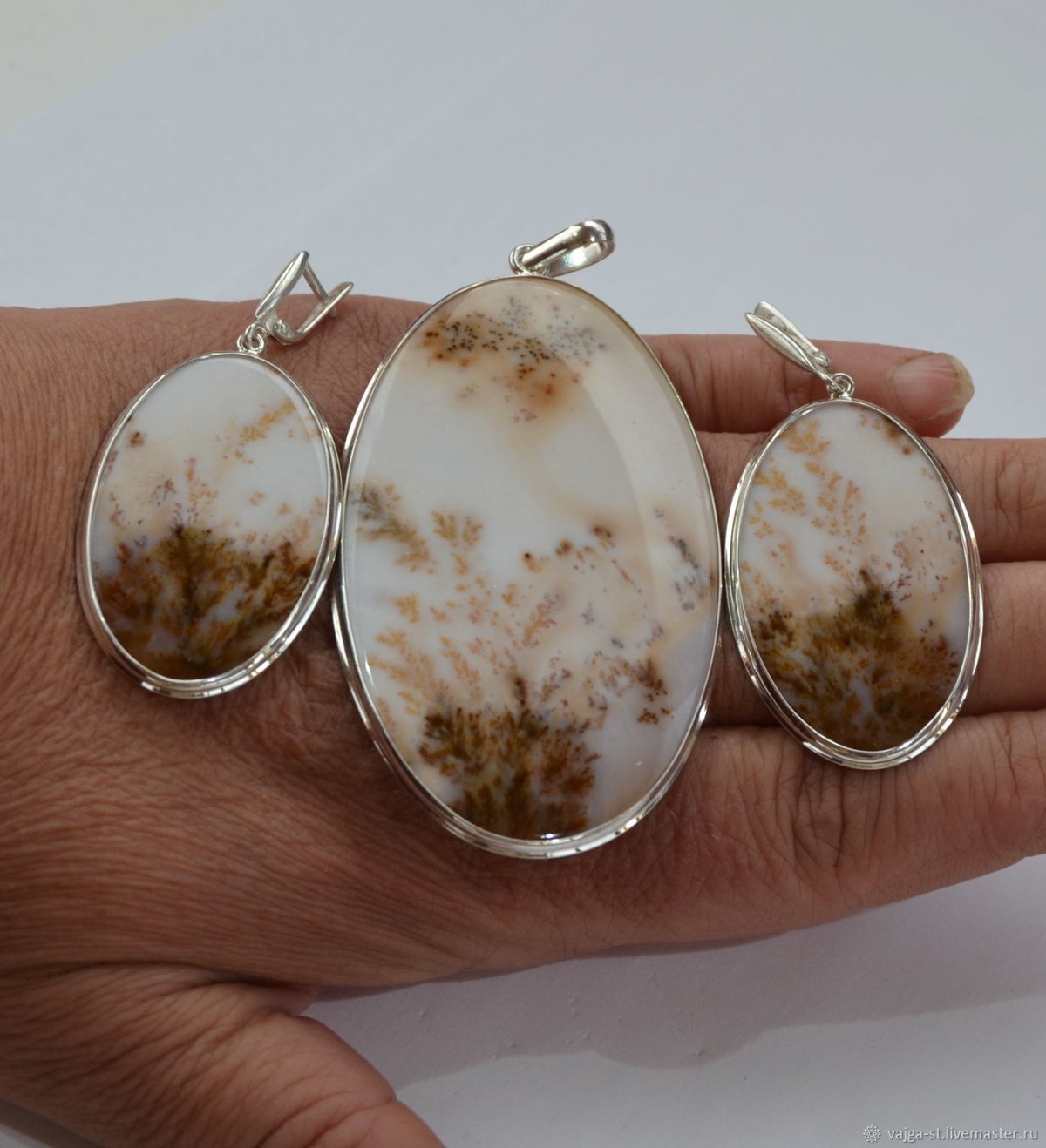 Кабошон "агат"