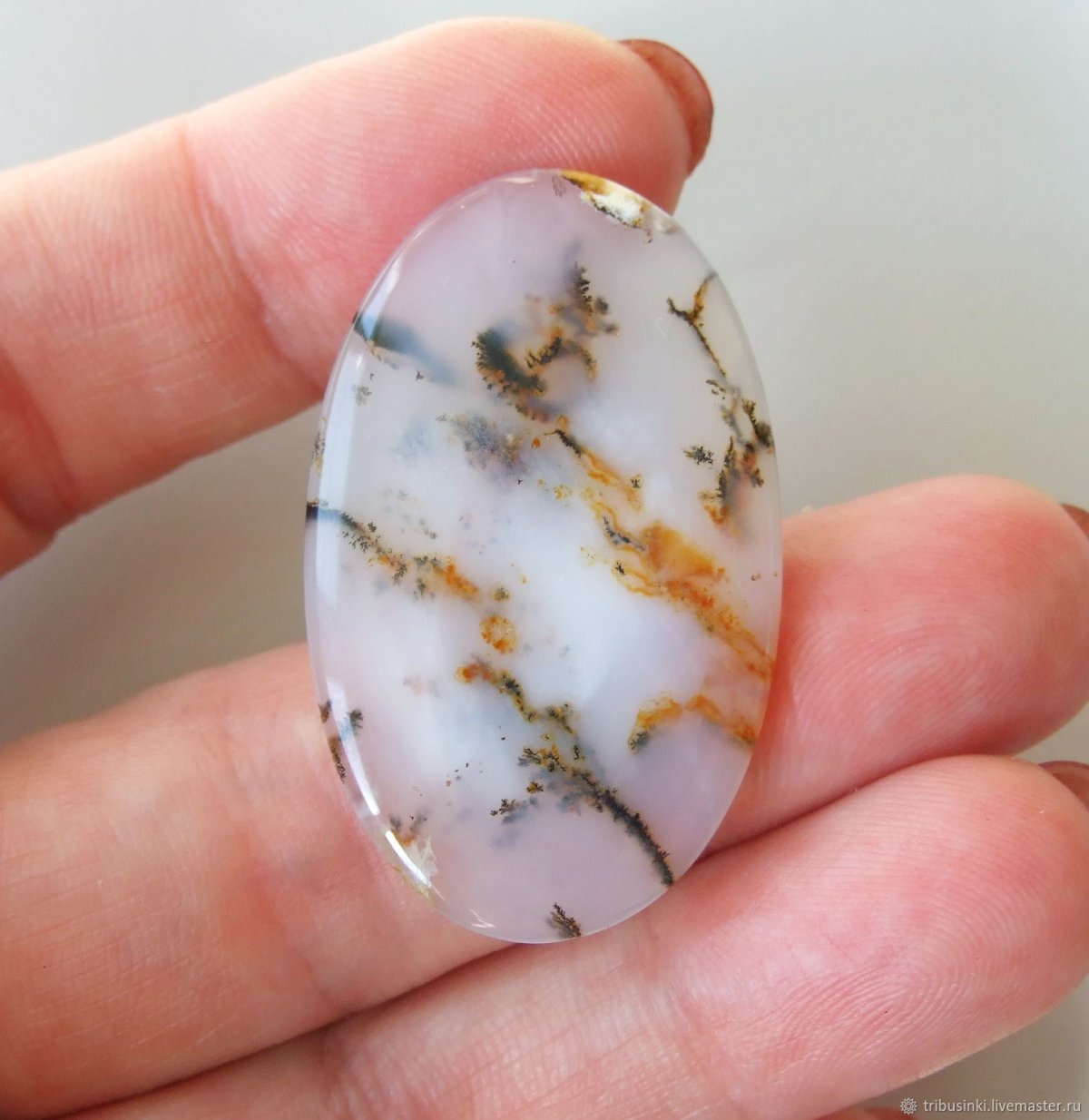 Моховой агат Индонезия