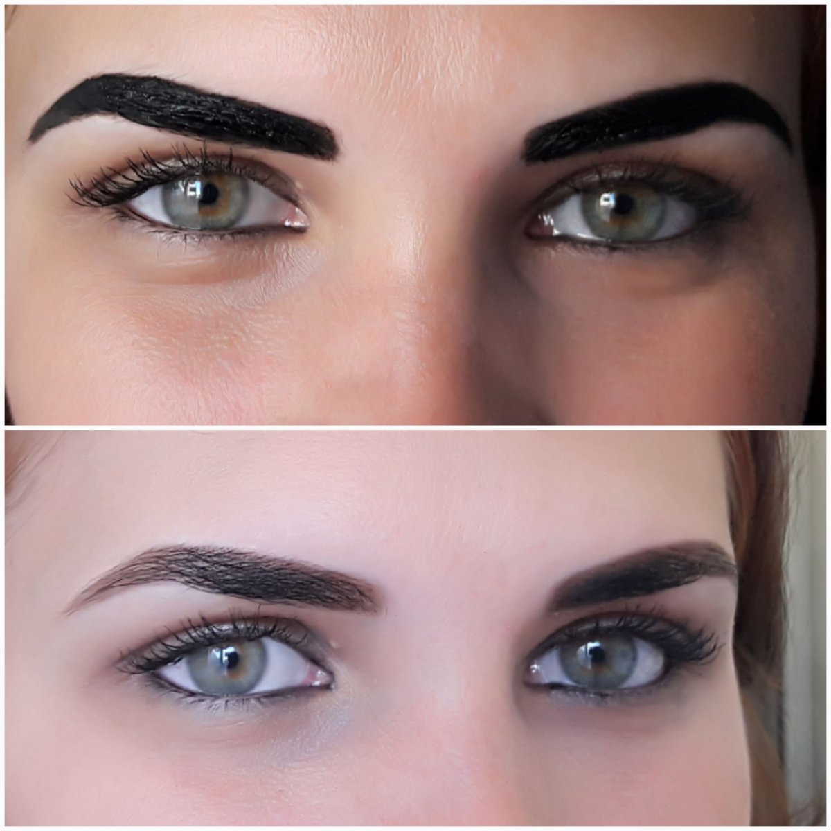 Цвет бровей для блондинок