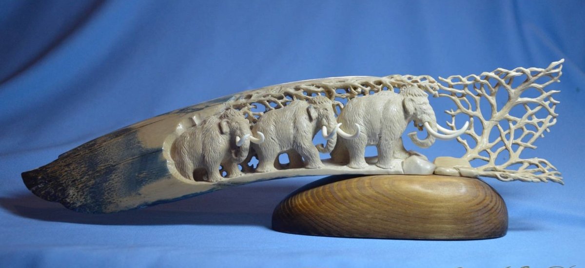 Подвески из бивня мамонта