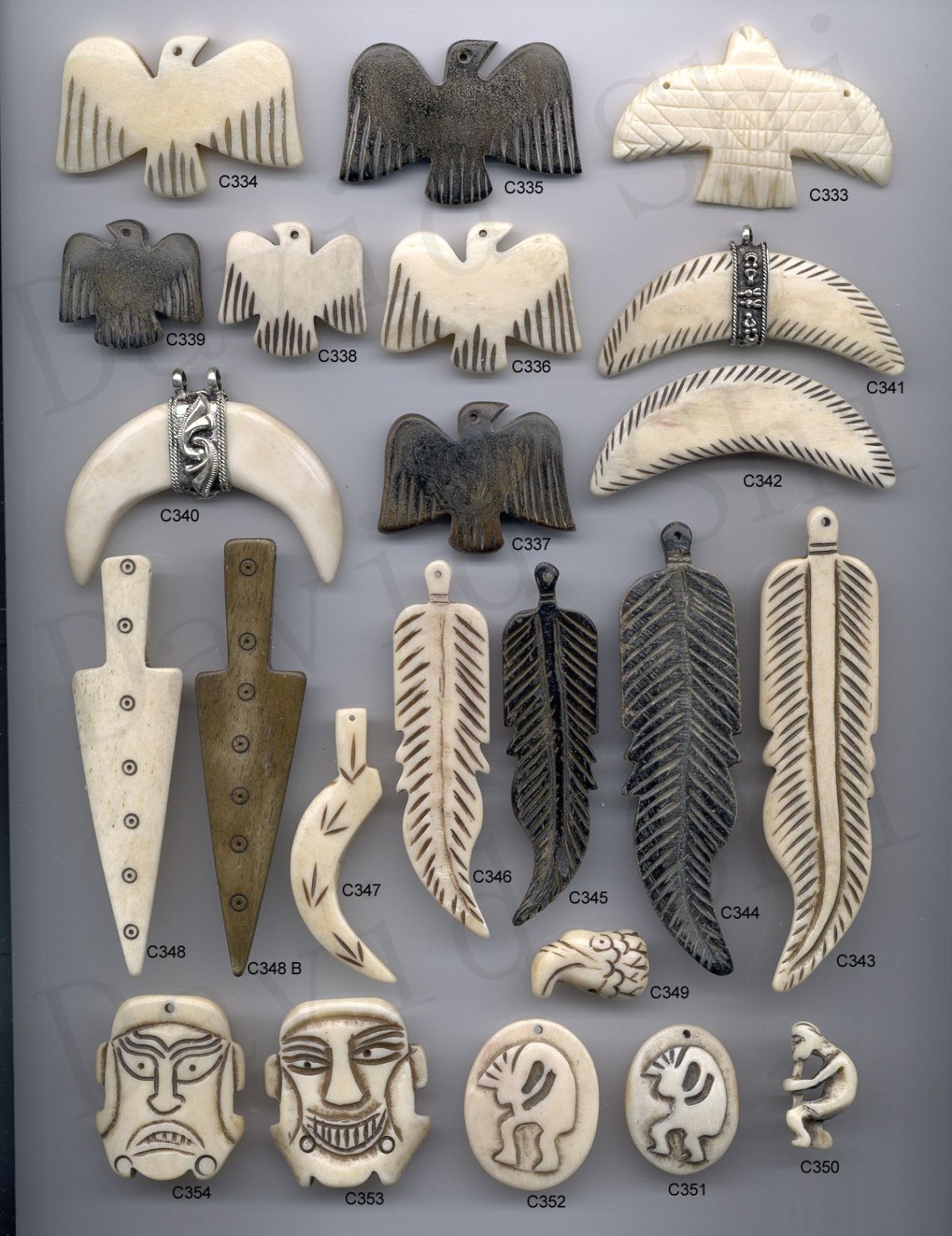 Китайская резьба бивня мамонта