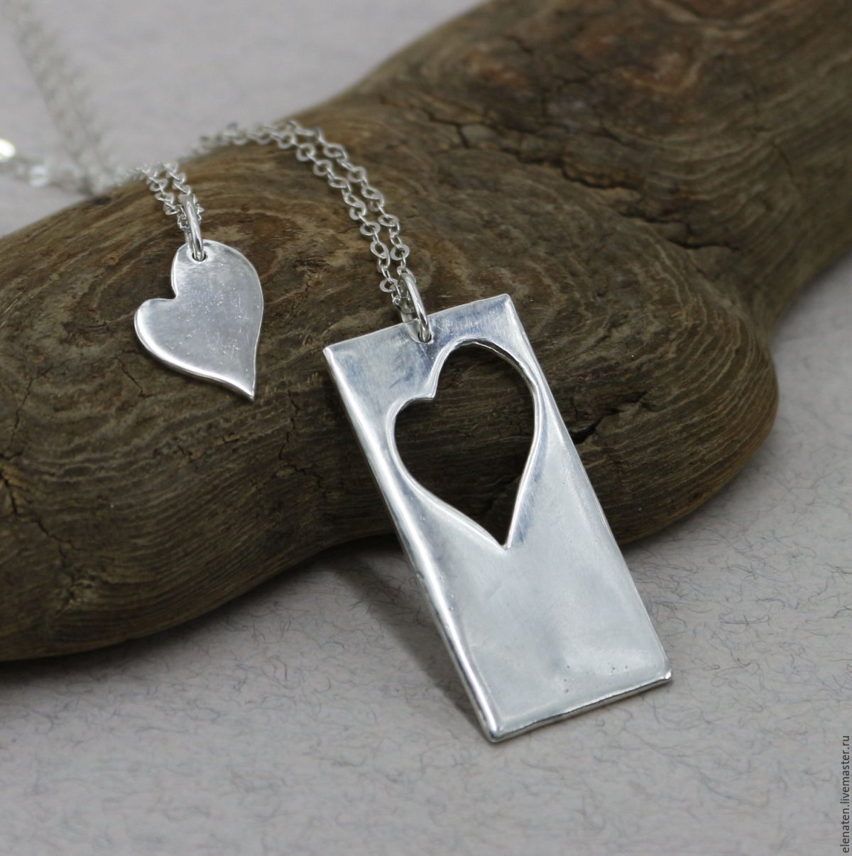 Кулон мама и дочка