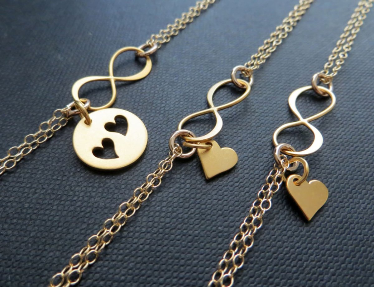 Парные кулоны для мамы и Дочки