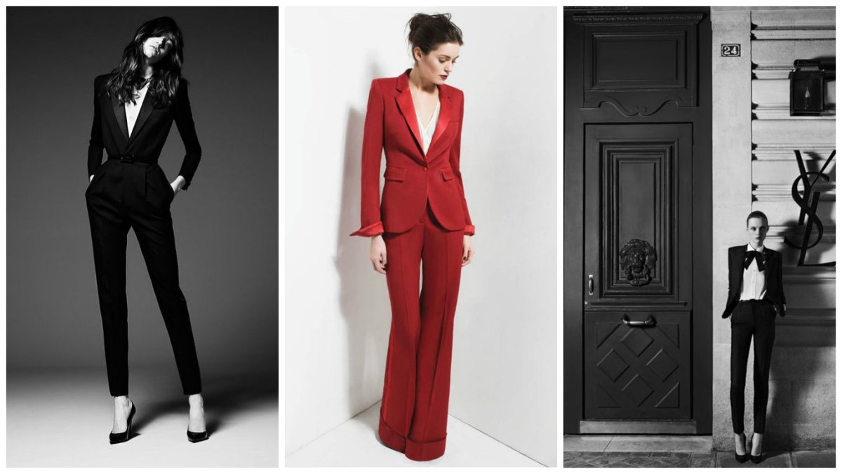 Крутой черный костюм