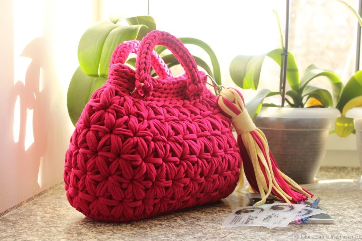 Сумка вязаная