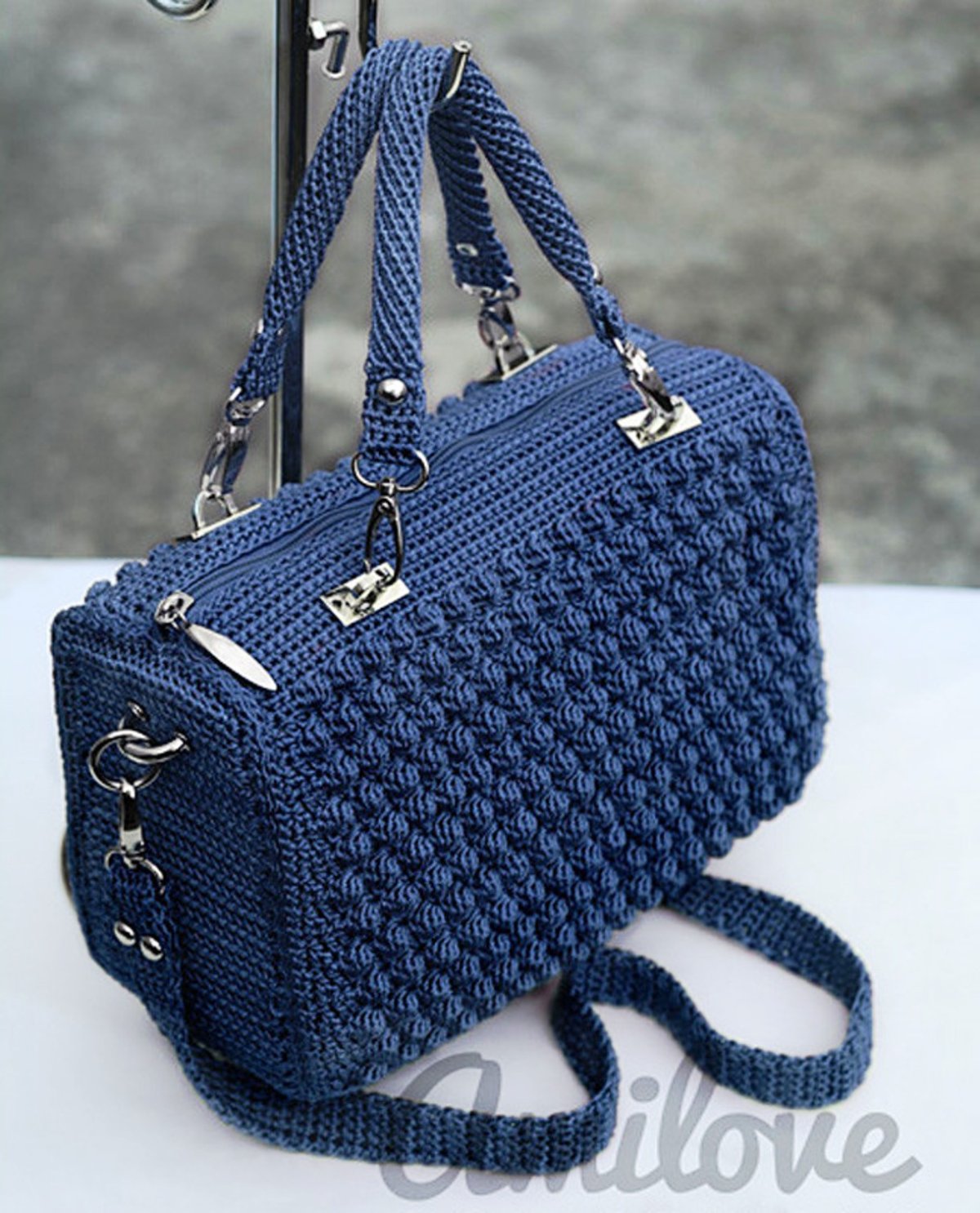 Сумка вязаная