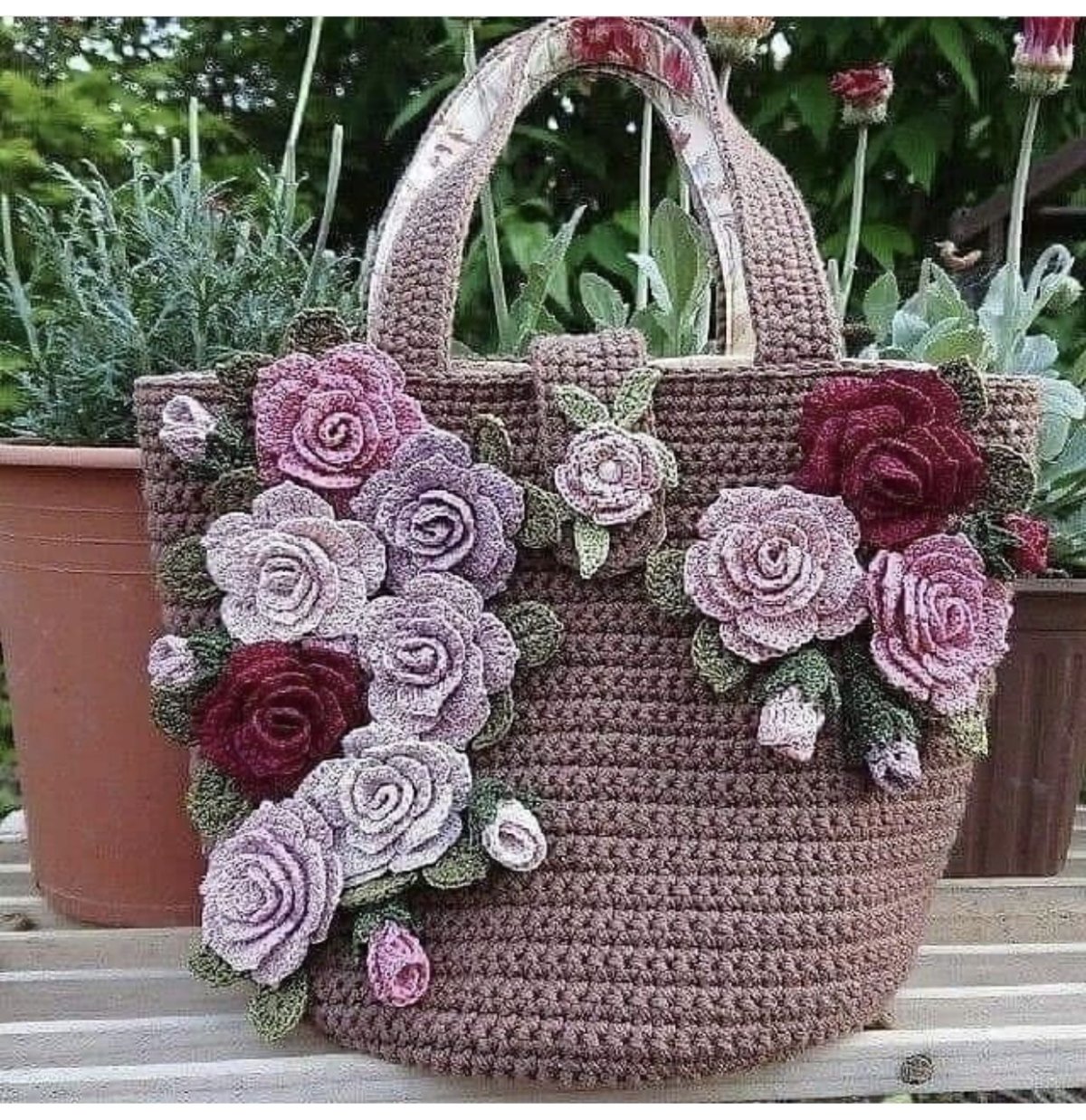 Вязаные сумки Марины Купцовой