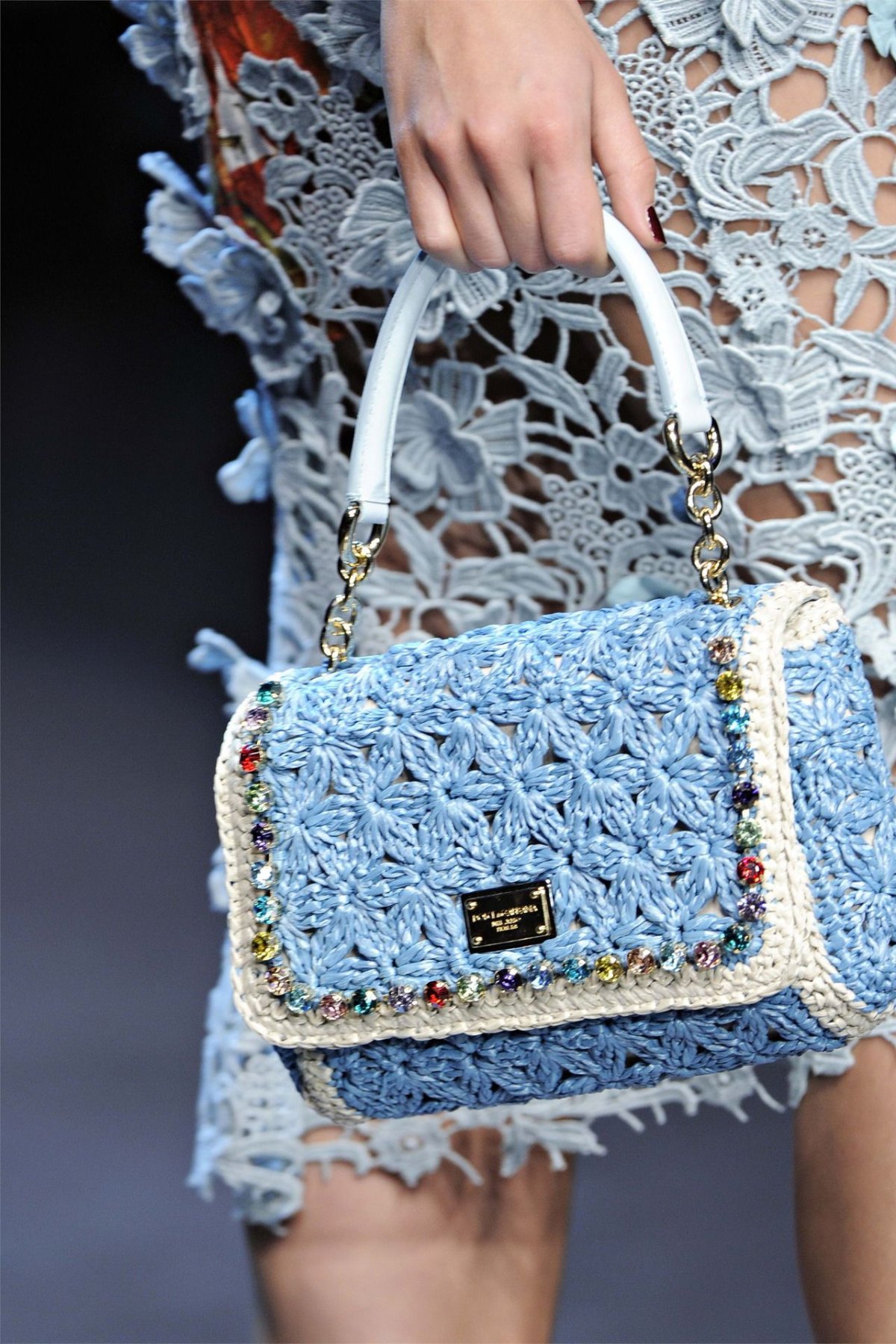 Вязаные сумки Дольче Габбана