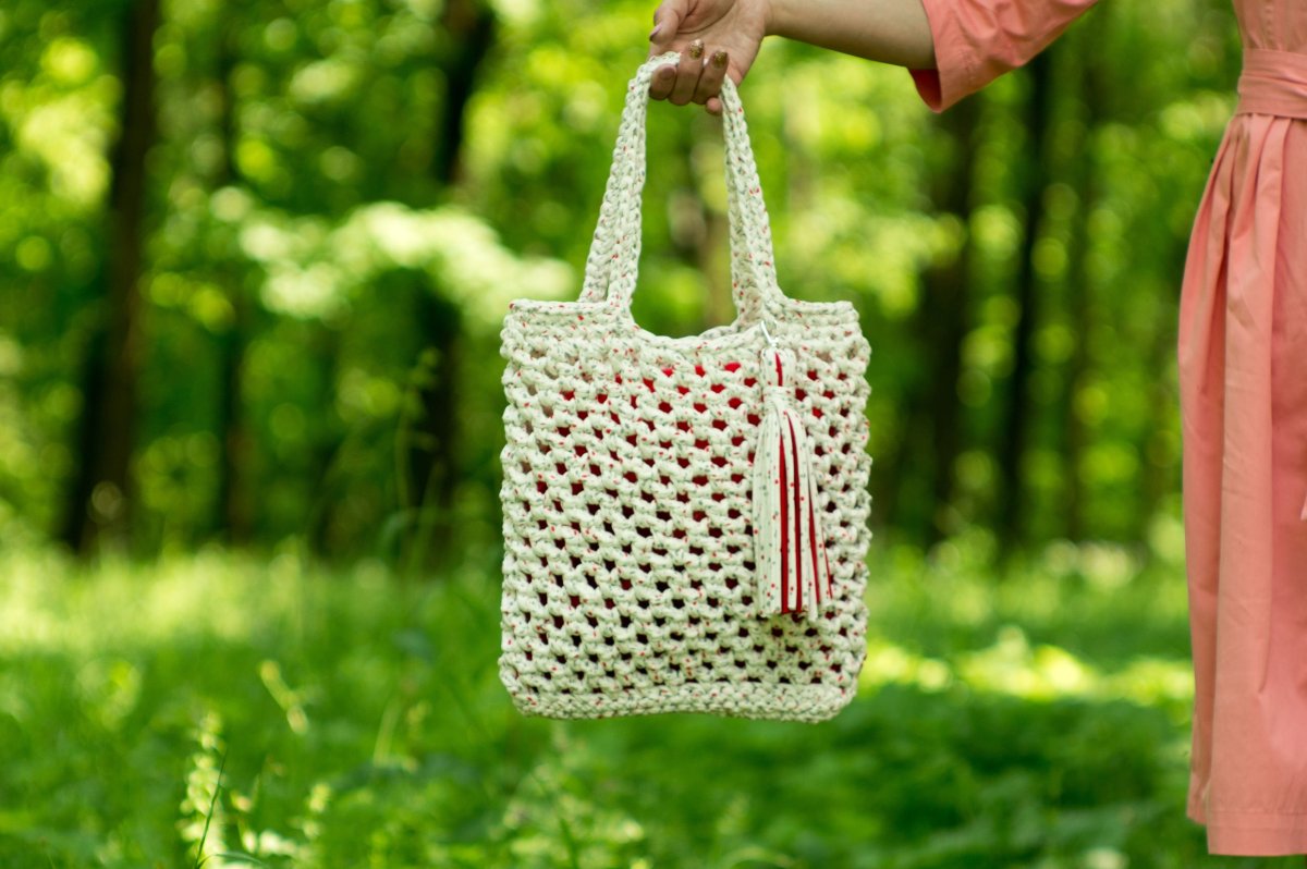 Сумка АВОСЬКА из трикотажной пряжи