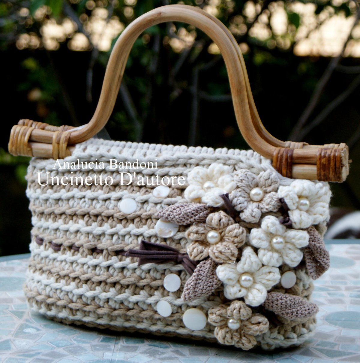 Сумка вязаная