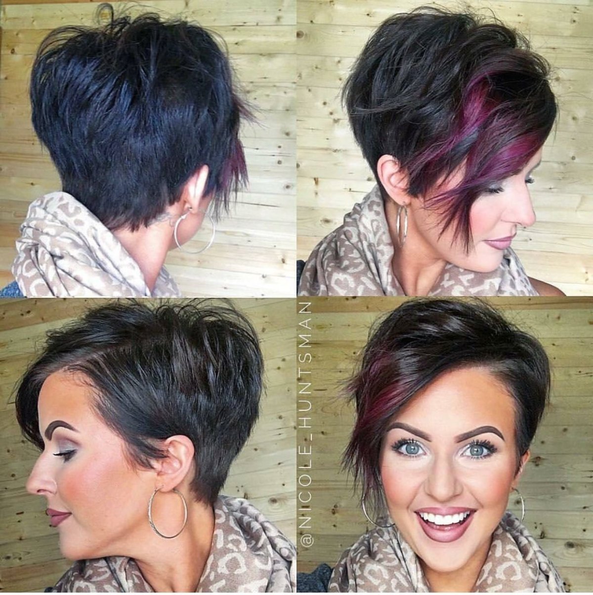 Женские короткие стрижки на овальное лицо Томбой