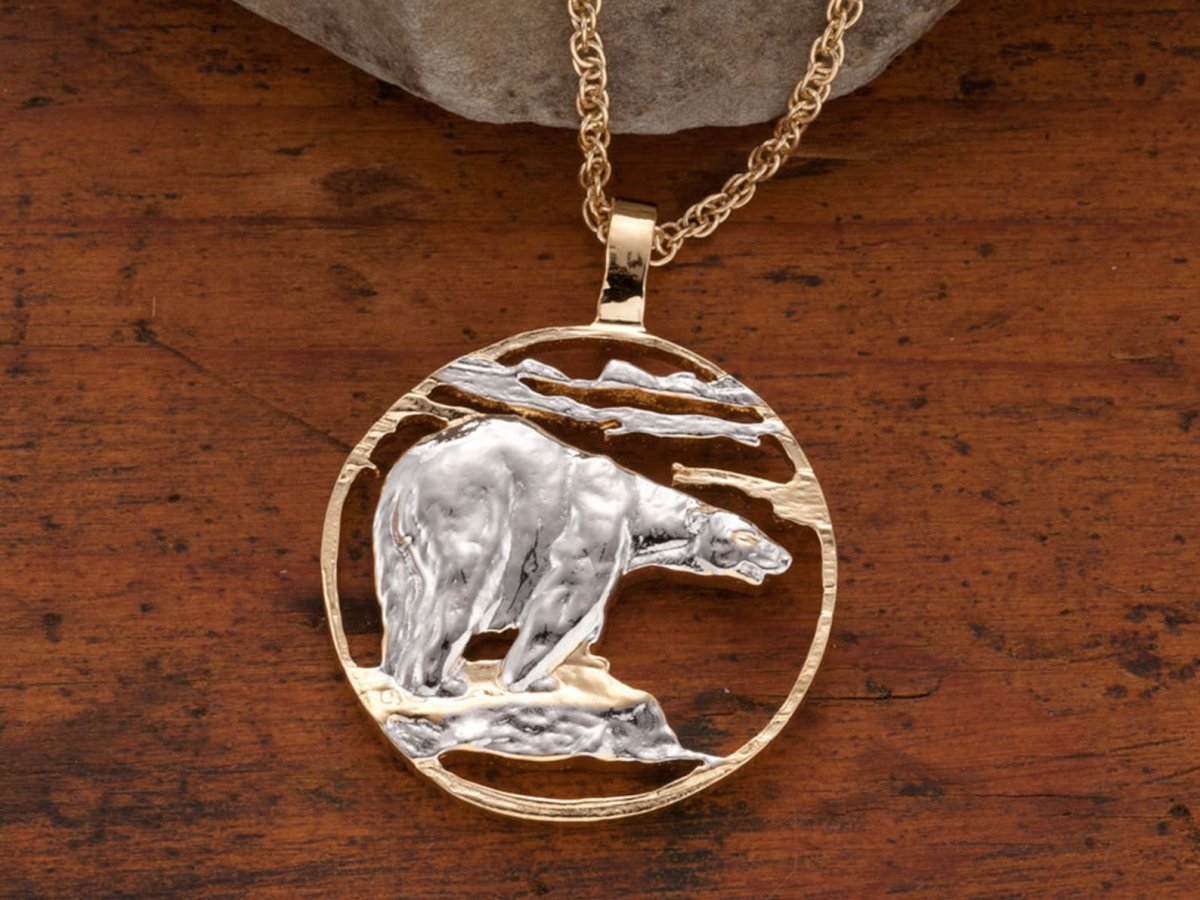 Подвеска в виде мишки