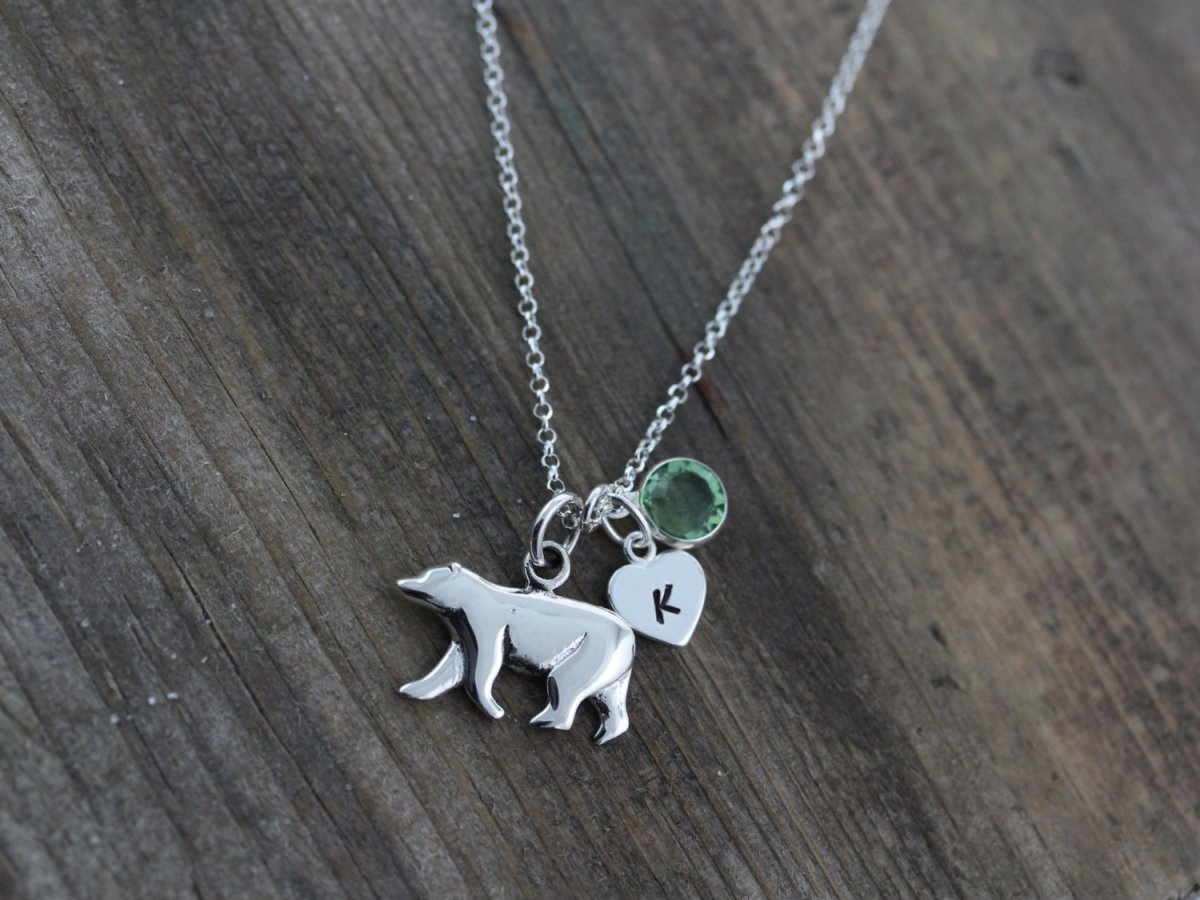 Кулон голова медведя